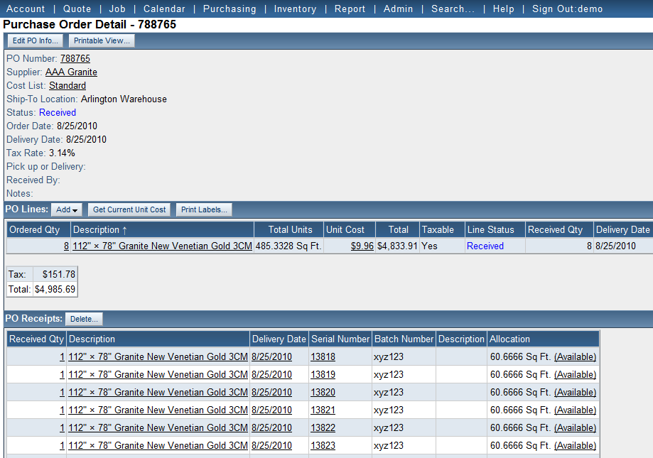 po tracker barca fontanacountryinn com po tracker
