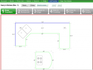 CounterGo countertop drawings