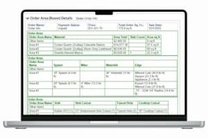 Systemize Order Areas