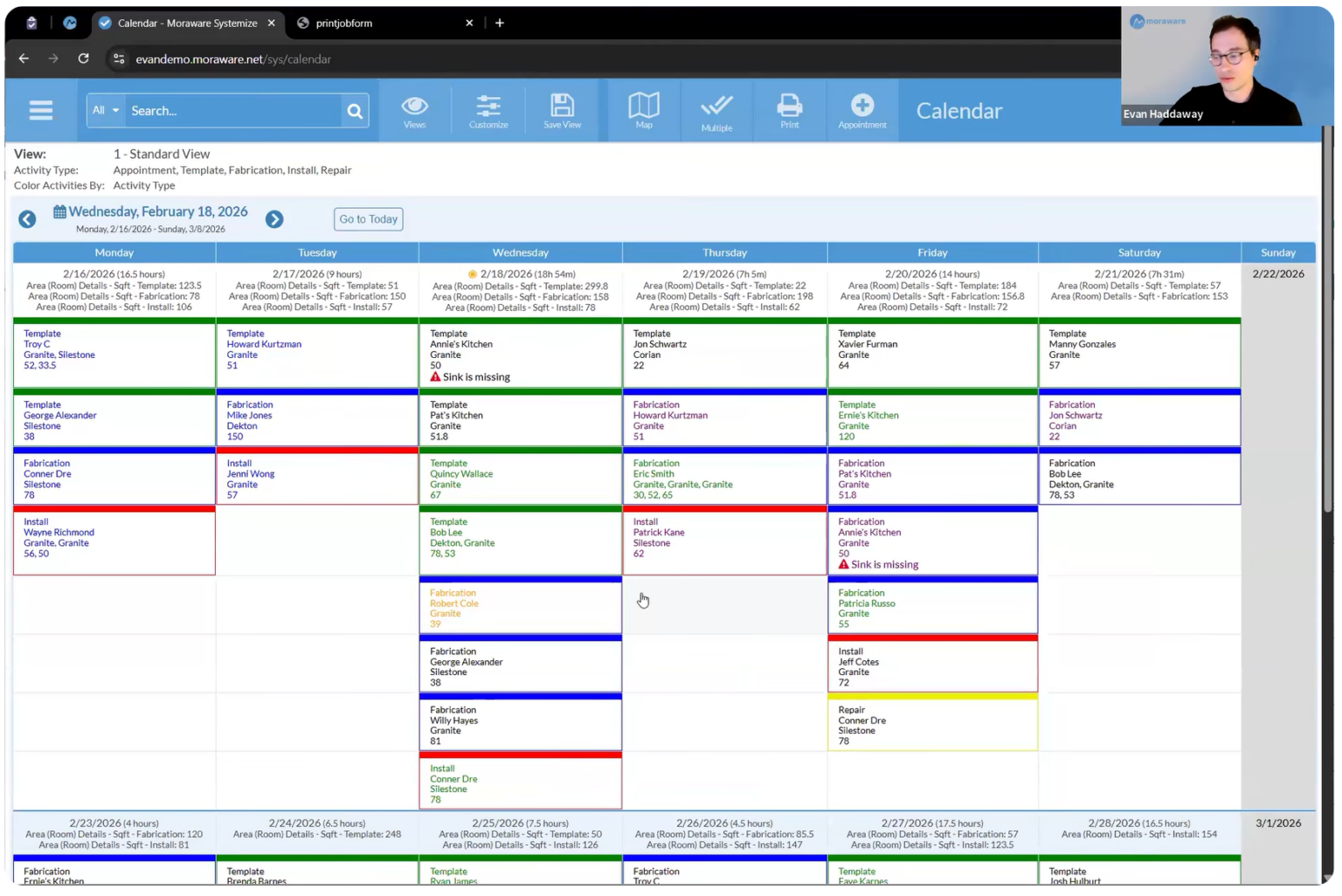 Moraware Icon Keep Your Shop Organized with Modern Job Scheduling and Management ...
